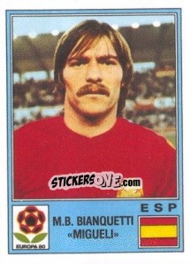 Sticker M.B. Bianquetti "Migueli"