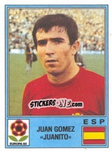 Cromo Juan Gomez 