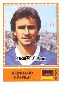 Sticker Reinhard Häfner - UEFA Euro Italy 1980 n. 195 - Panini