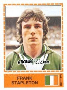 Cromo Frank Stapleton - UEFA Euro Italy 1980 - Panini
