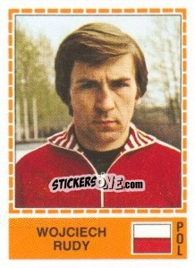 Sticker Wojciech Rudy - UEFA Euro Italy 1980 n. 235 - Panini