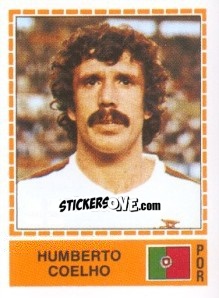 Cromo Humberto Coelho - UEFA Euro Italy 1980 n. 240 - Panini