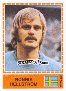 Sticker Ronnie Hellström - UEFA Euro Italy 1980 - Panini