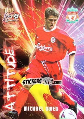 Sticker Michael Owen - Liverpool Fans' Selection 2000 n. 102 - Futera