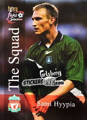 Cromo Sami Hyypia - Liverpool Fans' Selection 2000 - Futera