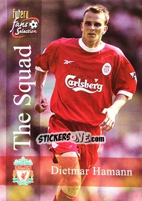 Cromo Dietmar Hamann - Liverpool Fans' Selection 2000 - Futera