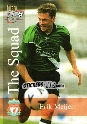 Cromo Erik Meijer - Liverpool Fans' Selection 2000 - Futera