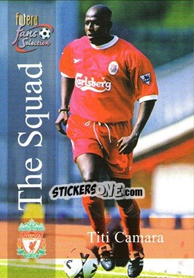Cromo Titi Camara - Liverpool Fans' Selection 2000 n. 115 - Futera