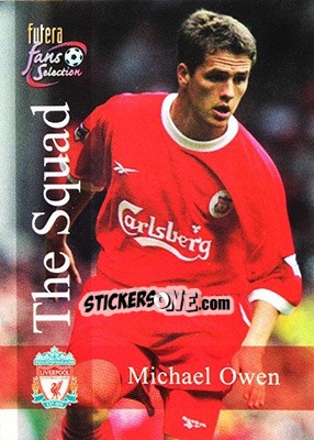 Sticker Michael Owen - Liverpool Fans' Selection 2000 - Futera