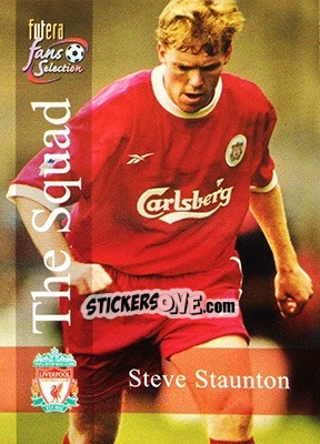 Sticker Steve Staunton - Liverpool Fans' Selection 2000 - Futera