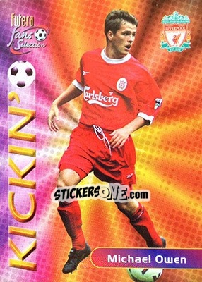 Sticker Michael Owen - Liverpool Fans' Selection 2000 n. 126 - Futera