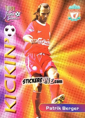 Sticker Patrik Berger - Liverpool Fans' Selection 2000 n. 127 - Futera