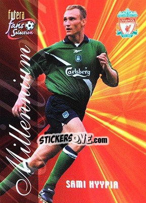 Cromo Sami Hyypia - Liverpool Fans' Selection 2000 - Futera