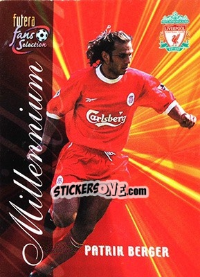 Sticker Patrik Berger - Liverpool Fans' Selection 2000 n. 142 - Futera