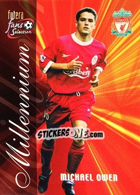 Sticker Michael Owen - Liverpool Fans' Selection 2000 - Futera