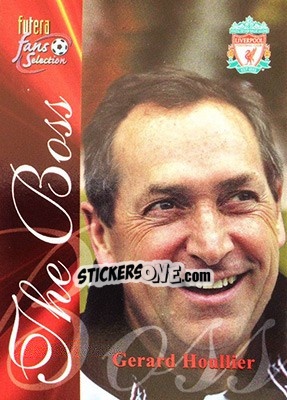 Sticker Gerard Houllier - Liverpool Fans' Selection 2000 - Futera