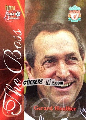 Cromo Gerard Houllier - Liverpool Fans' Selection 2000 n. 147 - Futera
