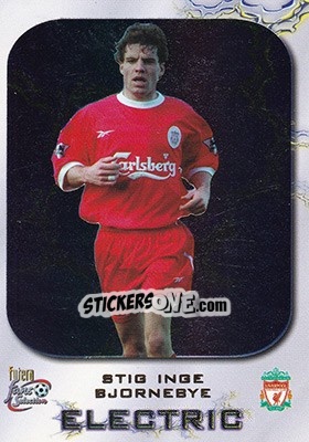 Cromo Stig Inge Bjornebye - Liverpool Fans' Selection 2000 - Futera