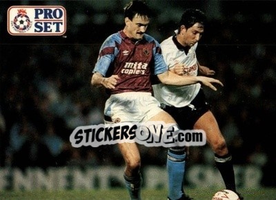 Sticker Derek Mountfield - English Football 1991-1992 n. 9 - Pro Set