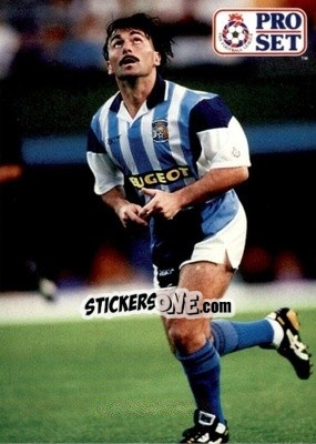 Sticker Mick Gynn - English Football 1991-1992 - Pro Set