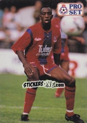 Sticker Ian Wright - English Football 1991-1992 - Pro Set