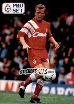 Sticker Steve Nicol - English Football 1991-1992 n. 45 - Pro Set