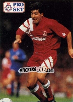 Figurina Dean Saunders - English Football 1991-1992 n. 48 - Pro Set