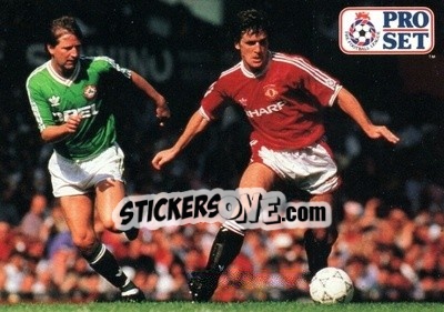Sticker Mark Hughes - English Football 1991-1992 n. 67 - Pro Set