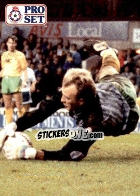 Sticker Bryan Gunn - English Football 1991-1992 - Pro Set