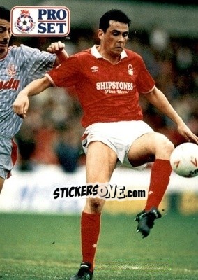 Sticker Steve Chettle - English Football 1991-1992 n. 75 - Pro Set