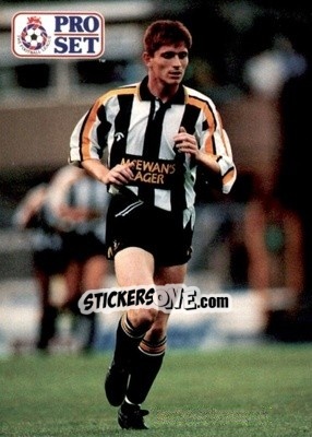 Sticker Tommy Johnson - English Football 1991-1992 - Pro Set