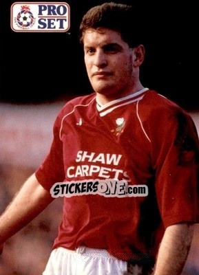 Sticker Gerry Taggart - English Football 1991-1992 n. 135 - Pro Set