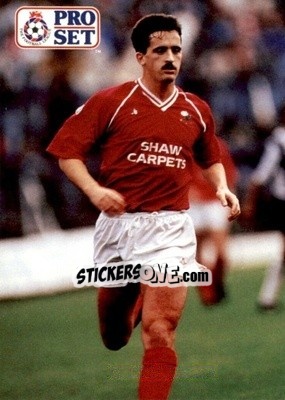 Sticker Gary Fleming - English Football 1991-1992 - Pro Set