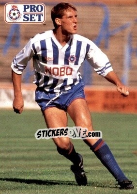 Sticker Nicky Bissett - English Football 1991-1992 - Pro Set