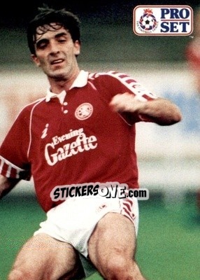Figurina Bernie Slaven - English Football 1991-1992 n. 178 - Pro Set