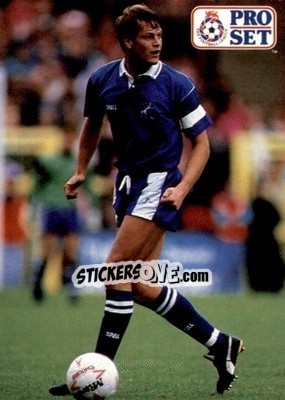 Figurina Steve Wood - English Football 1991-1992 n. 180 - Pro Set