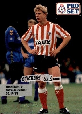 Sticker Marco Gabbiadini - English Football 1991-1992 n. 210 - Pro Set
