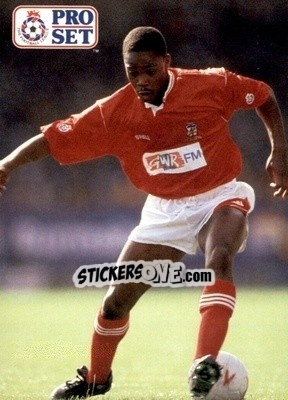 Sticker Fitzroy Simpson - English Football 1991-1992 - Pro Set