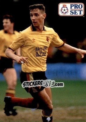 Sticker David Holdsworth - English Football 1991-1992 - Pro Set