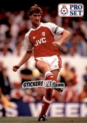 Sticker Tony Adams - English Football 1991-1992 n. 233 - Pro Set