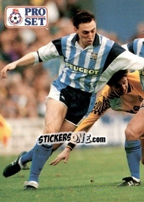 Sticker Peter Billing - English Football 1991-1992 - Pro Set