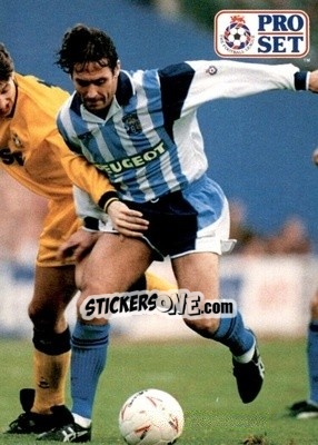 Sticker Kenny Sansom - English Football 1991-1992 - Pro Set