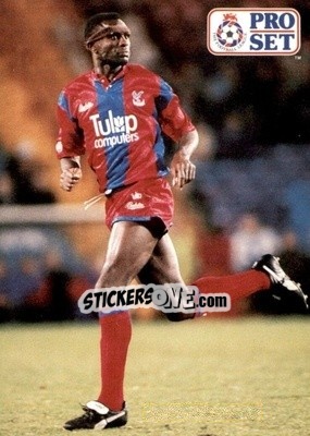 Sticker Eric Young - English Football 1991-1992 - Pro Set