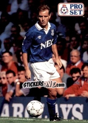 Sticker John Ebbrell - English Football 1991-1992 - Pro Set