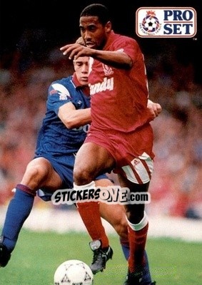 Sticker John Barnes - English Football 1991-1992 - Pro Set