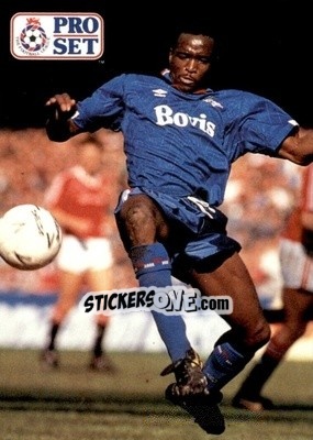 Sticker Earl Barrett - English Football 1991-1992 - Pro Set