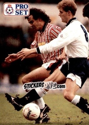 Sticker John Gannon - English Football 1991-1992 n. 327 - Pro Set