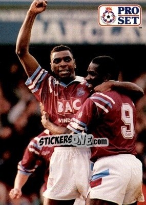 Sticker Mitchell Thomas - English Football 1991-1992 n. 349 - Pro Set