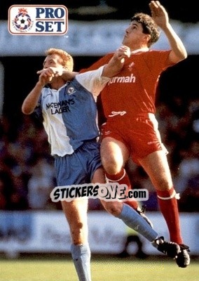 Figurina Shaun Taylor - English Football 1991-1992 n. 400 - Pro Set