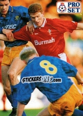 Sticker Duncan Shearer - English Football 1991-1992 n. 401 - Pro Set
